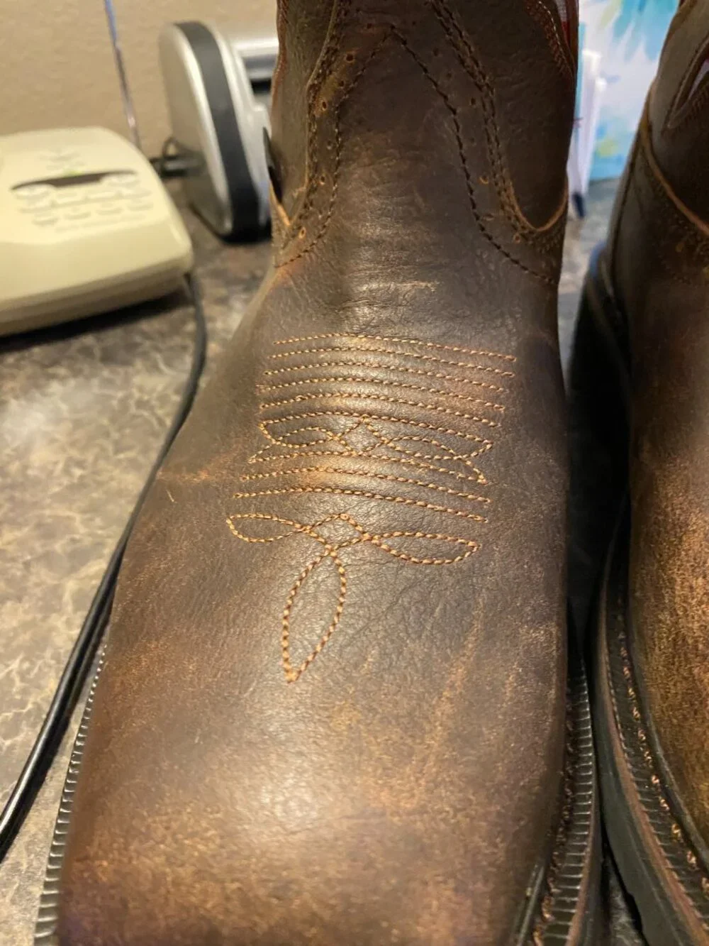 Men's Wolverine Leather Boots, Size 12 Medium, New W/O Tags